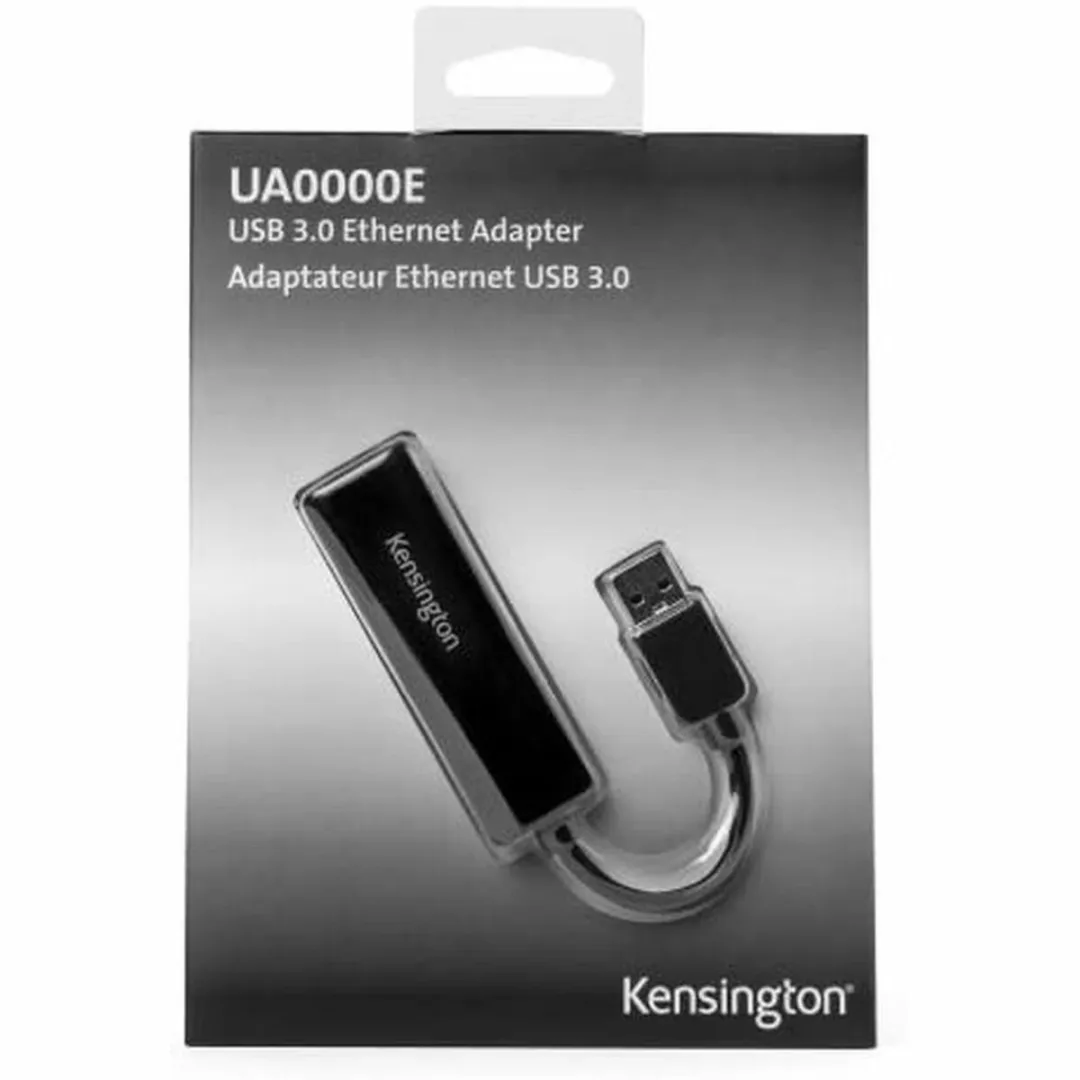Kensington K33981WW USB 3.0 Ethernet Adapter - Zwart