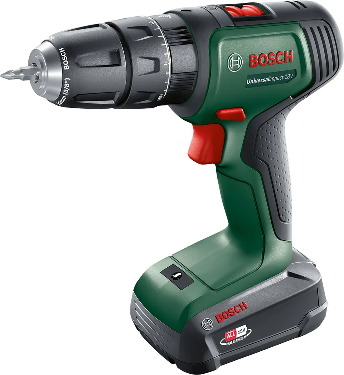 Bosch Universal Impact 18V Accu-klopboormachine 06039D4108 - 2 snelheden
