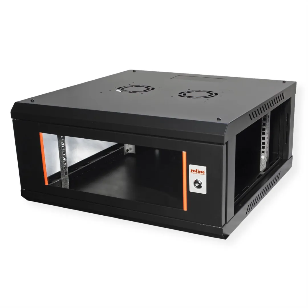 Roline 19-inch Wandbehuizing Basic Plus 4U 600x600mm - Zwart
