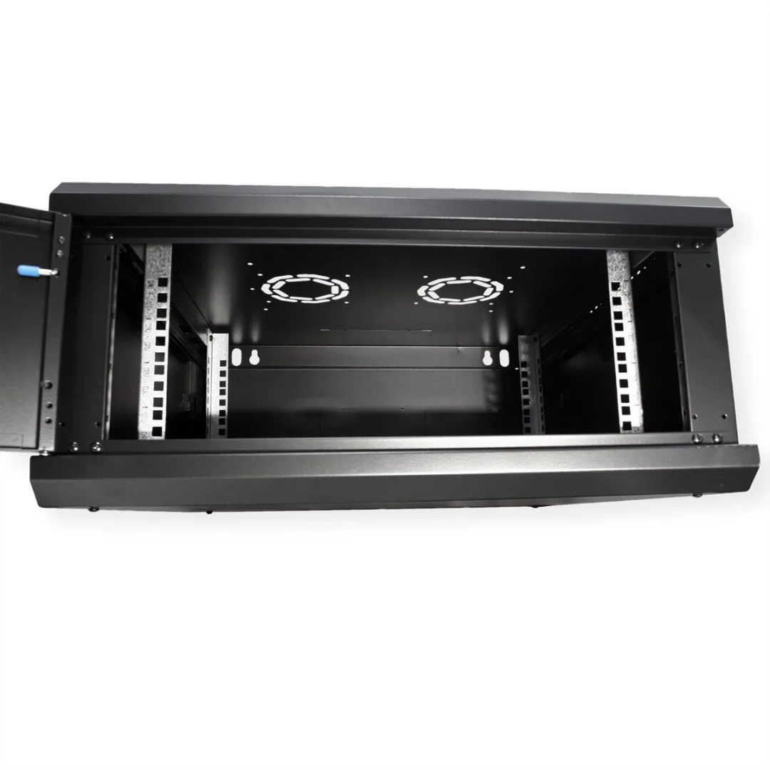 Roline 19-inch Wandbehuizing Basic Plus 4U 600x600mm - Zwart - afbeelding 6 van 6