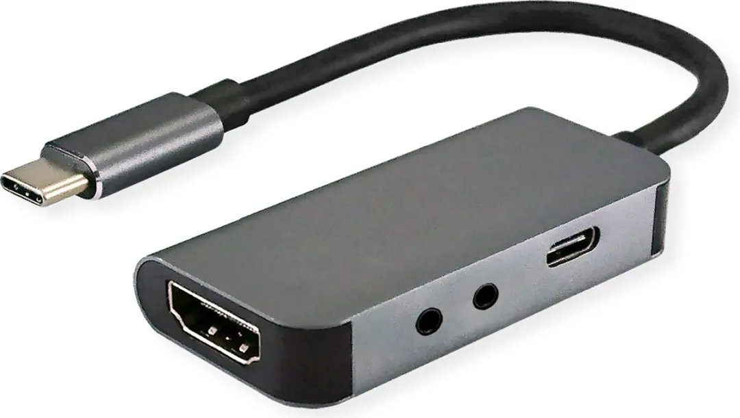 Roline 12021125 Dockingstation Type C - 4K HDMI - Grijs