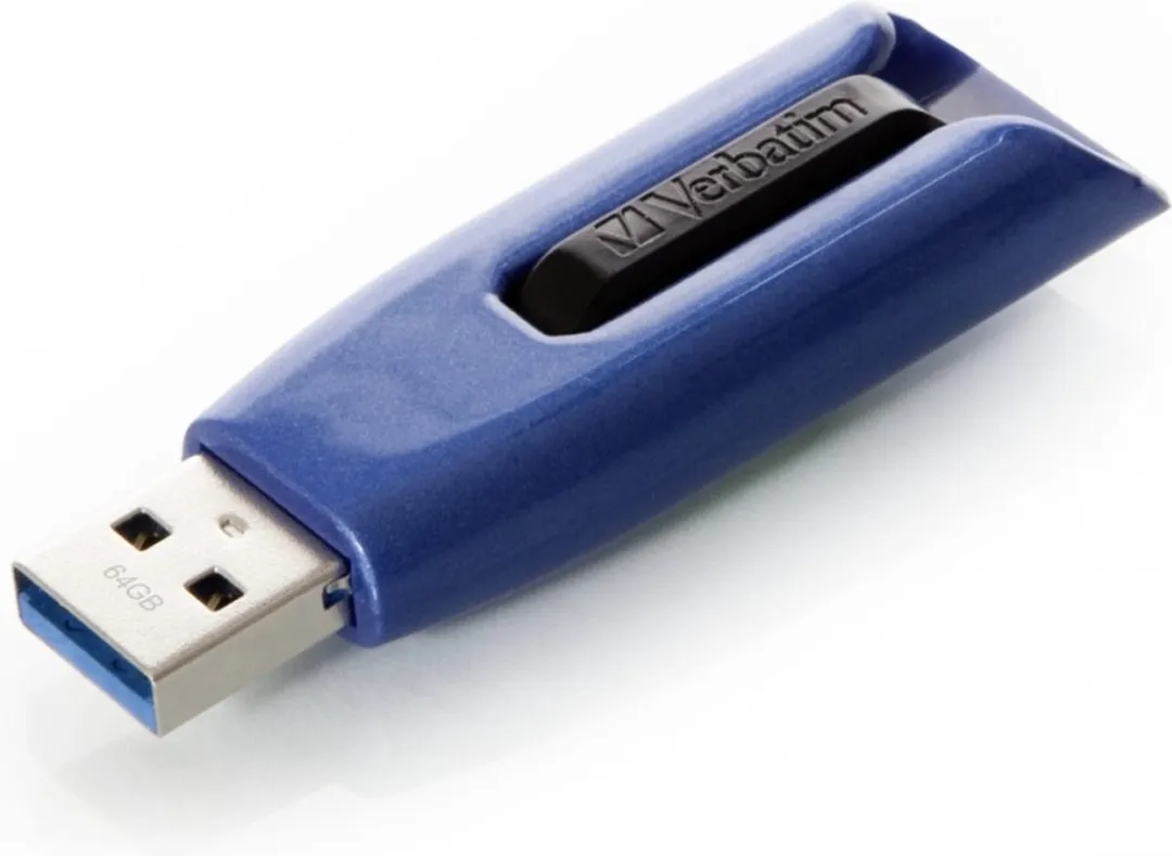 Verbatim Store 'n' Go V3 Max USB-stick 64GB - Blauw