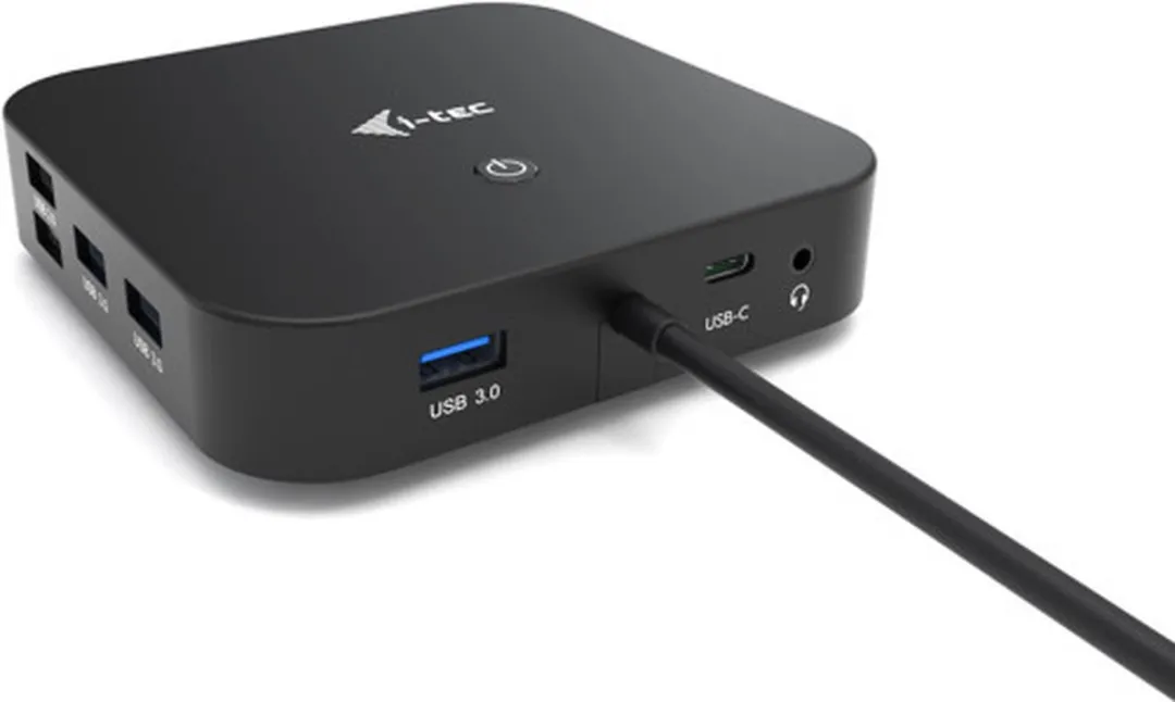 I-tec USB-C Dual Display Docking Station C31DUALDPDOCKPD - 100W