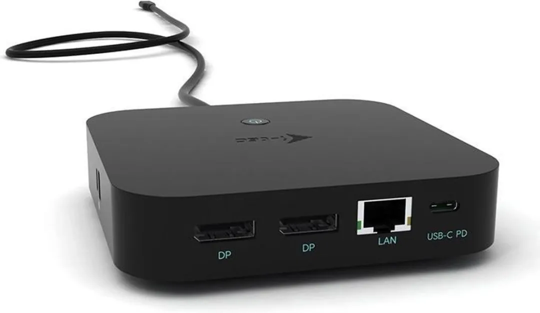 I-tec USB-C Dual Display Docking Station C31DUALDPDOCKPD - 100W
