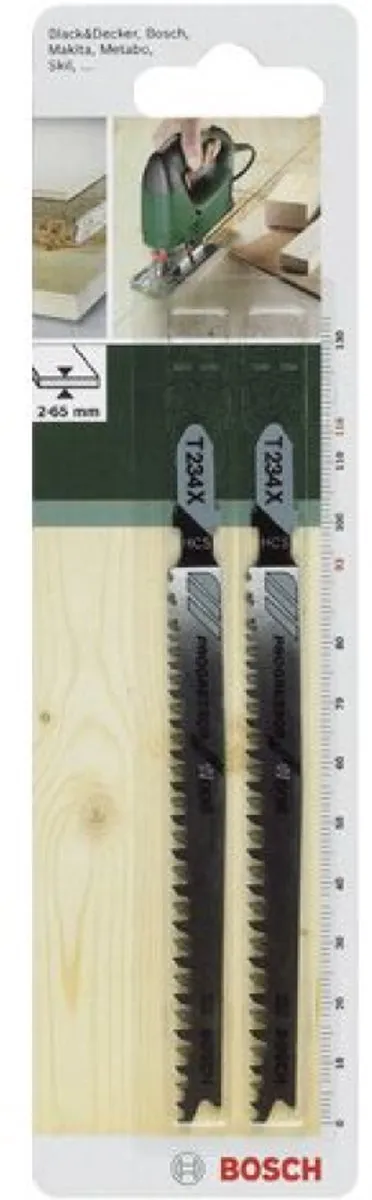 Bosch Decoupeerzaagblad HCS T 234 X Progressor Hout