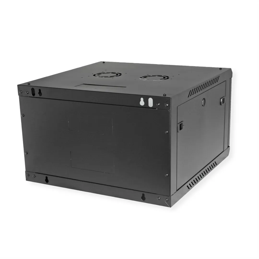 Roline 19-inch Wandbehuizing Basic Plus 6U 600x600mm - Zwart