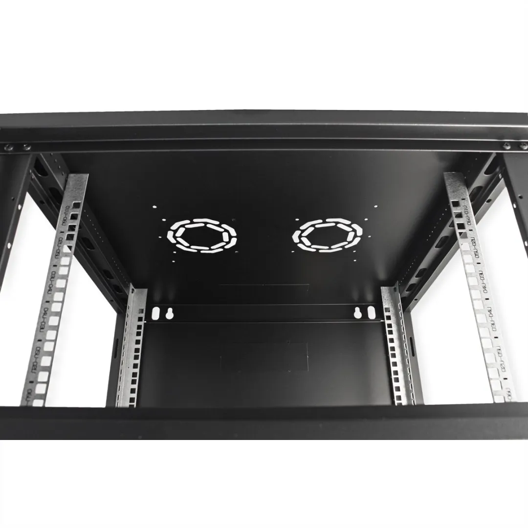 Roline 19-inch Wandbehuizing Basic Plus 6U 600x600mm - Zwart - afbeelding 6 van 6