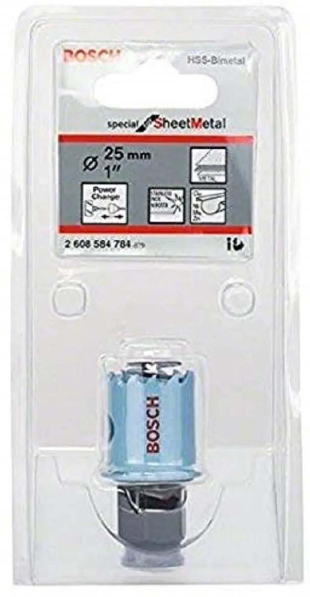 Bosch Gatzaag Sheet Metal 25mm - Metaal - 3165140376051