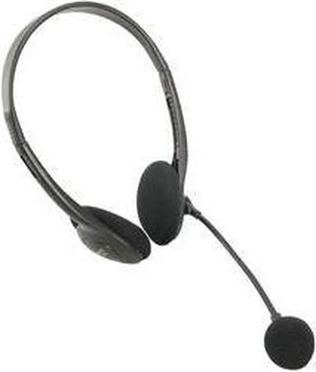 Logilink HS0001 Stereo Headset - Zwart