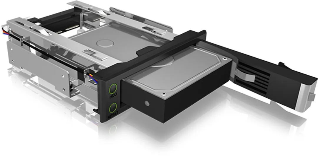 Icy Box IB-166SSK HDD-behuizing 3.5" - Zwart