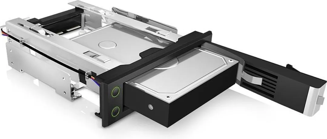 Icy Box IB-166SSK HDD-behuizing 3.5" - Zwart