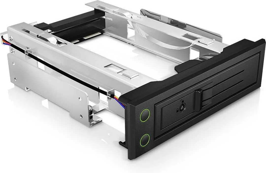 Icy Box IB-166SSK HDD-behuizing 3.5" - Zwart