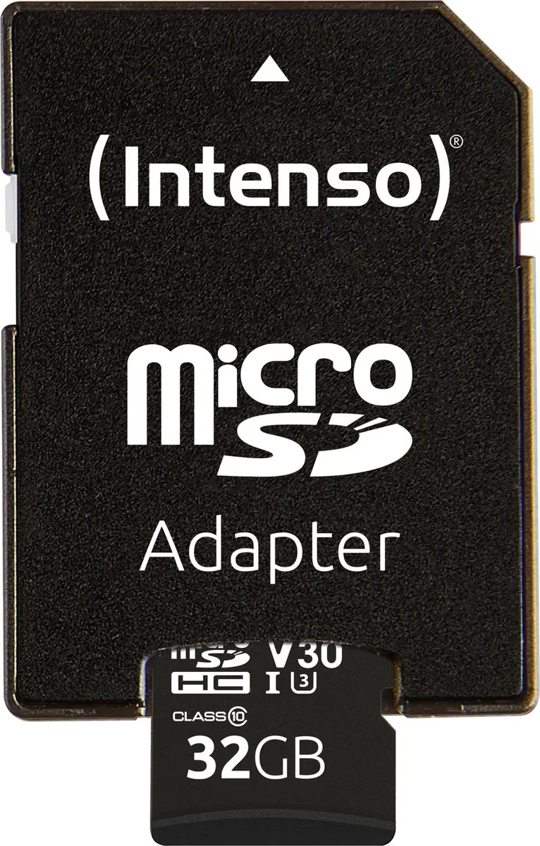 Intenso SD MicroSDHC 32GB UHS-I 3433480 - Met adapter - afbeelding 6 van 6