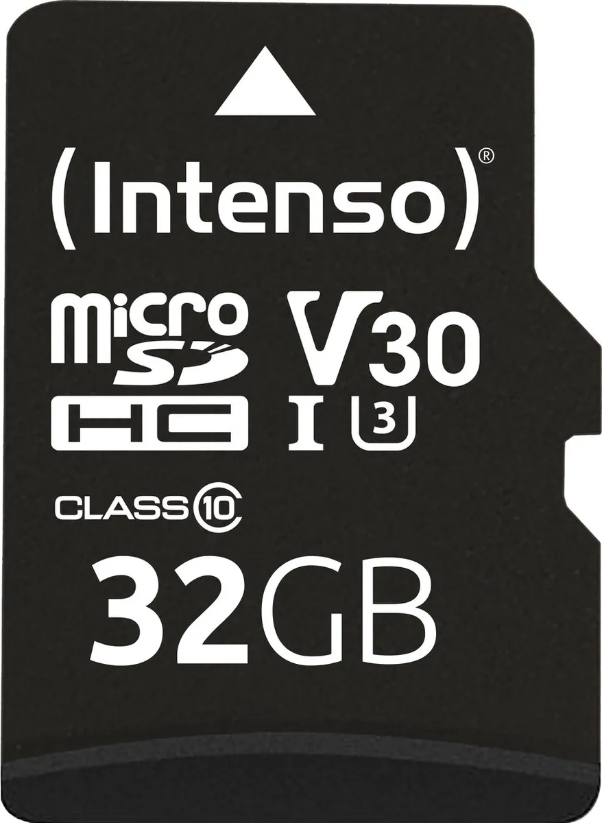 Intenso SD MicroSDHC 32GB UHS-I 3433480 - Met adapter