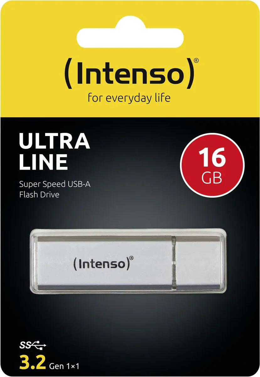 Intenso Ultra Line 3531470 USB-stick 16GB - Zilver