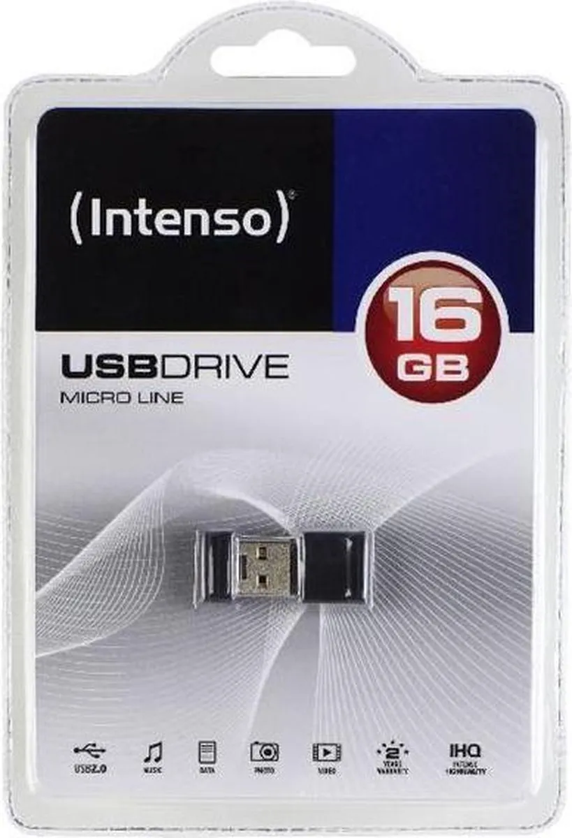 Intenso Ultra Line 3531470 USB-stick 16GB - Zilver