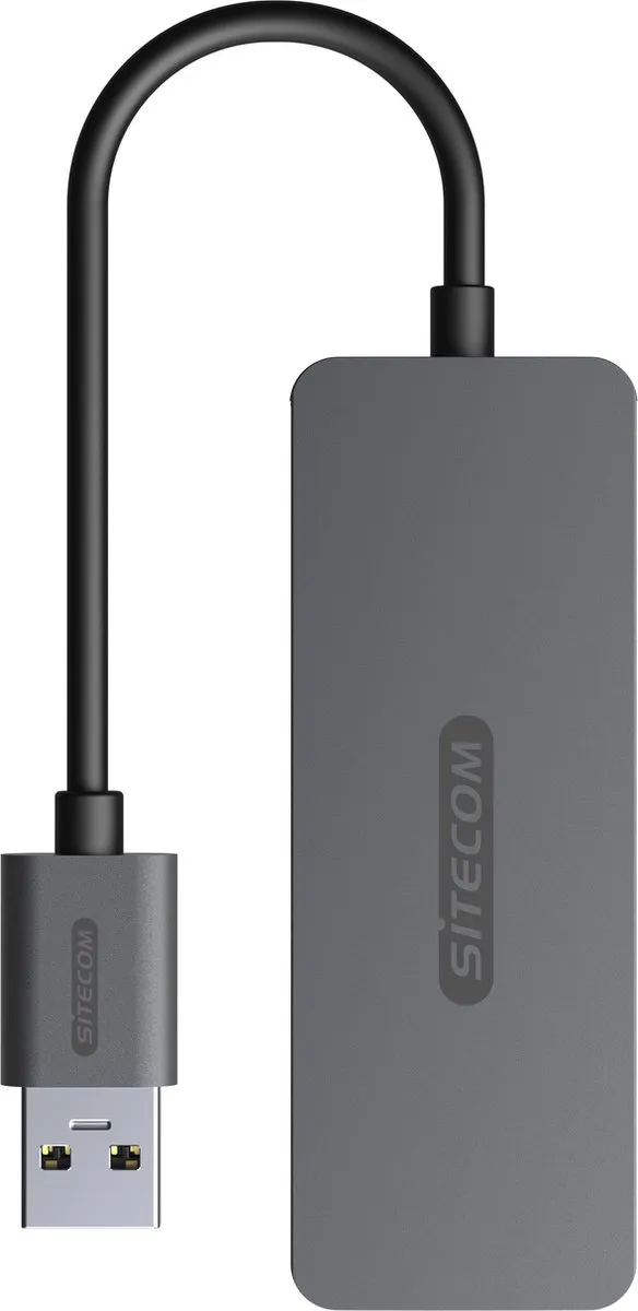 Sitecom CN-5007 USB-Hub 4 Poorten - Zilver