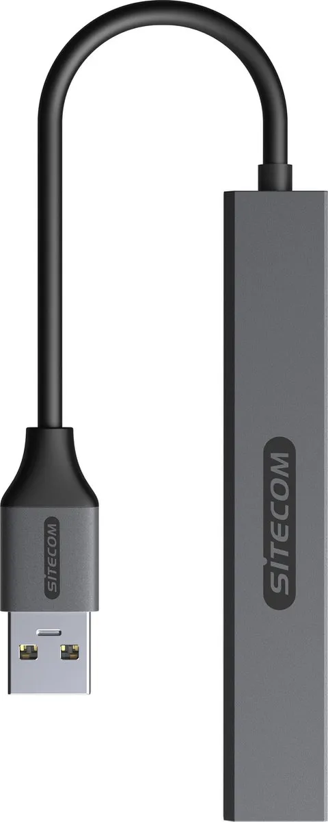 Sitecom CN-5002 USB Hub 4x USB-A - Space Gray