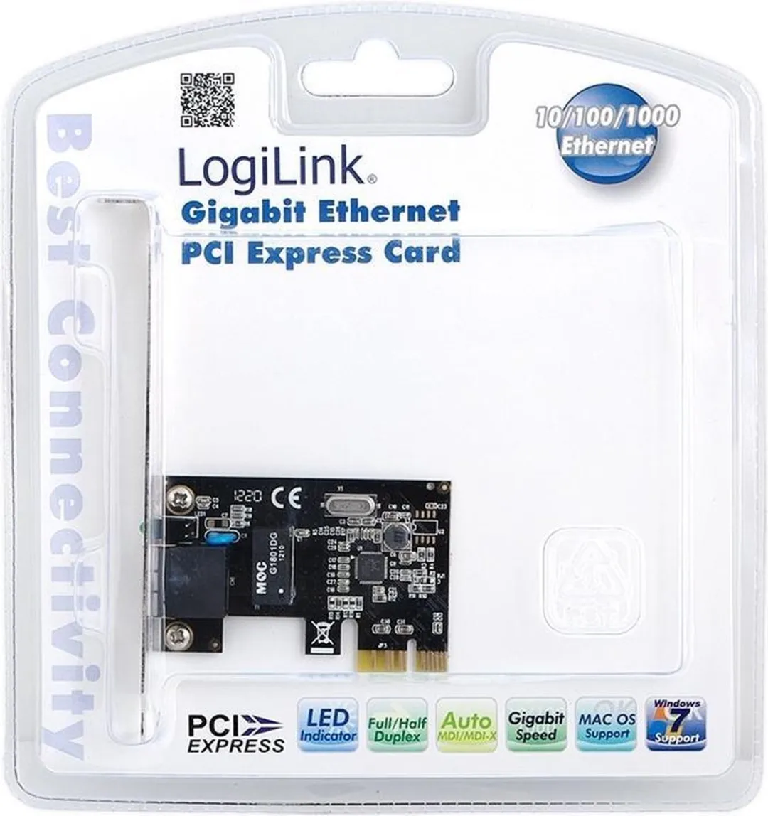 Logilink PC0029A Netwerkkaart 1 Gbit/s PCI-Express - afbeelding 6 van 6