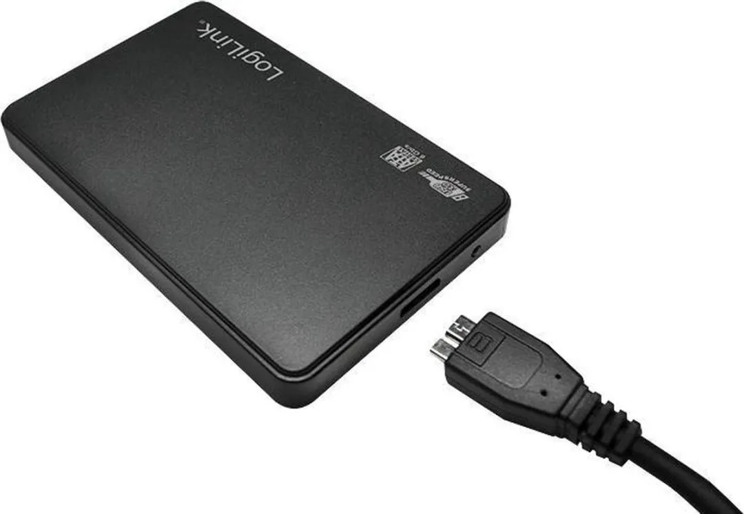 Logilink UA0256 Behuizing 2,5" SATA USB 3.0 - Zwart