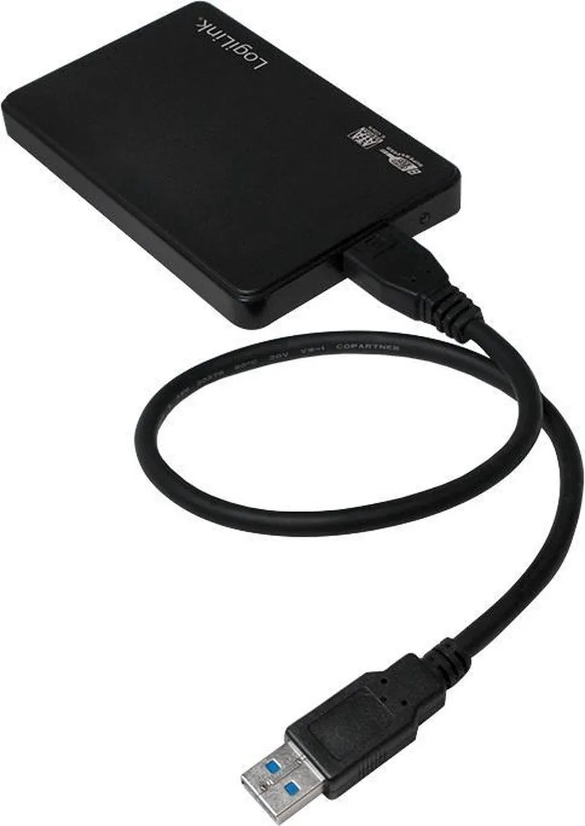 Logilink UA0256 Behuizing 2,5" SATA USB 3.0 - Zwart