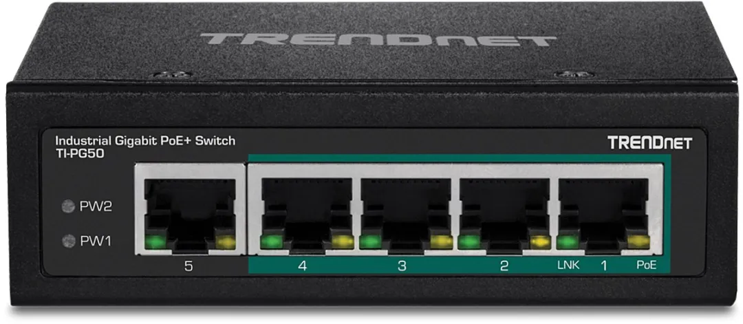 Trendnet TI-PG50 Switch 10Gbps - Zwart - afbeelding 5 van 6