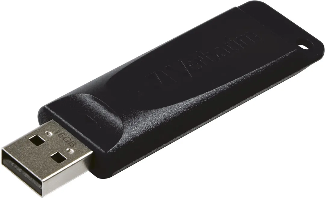 Verbatim Slider USB-stick 16GB - Zwart