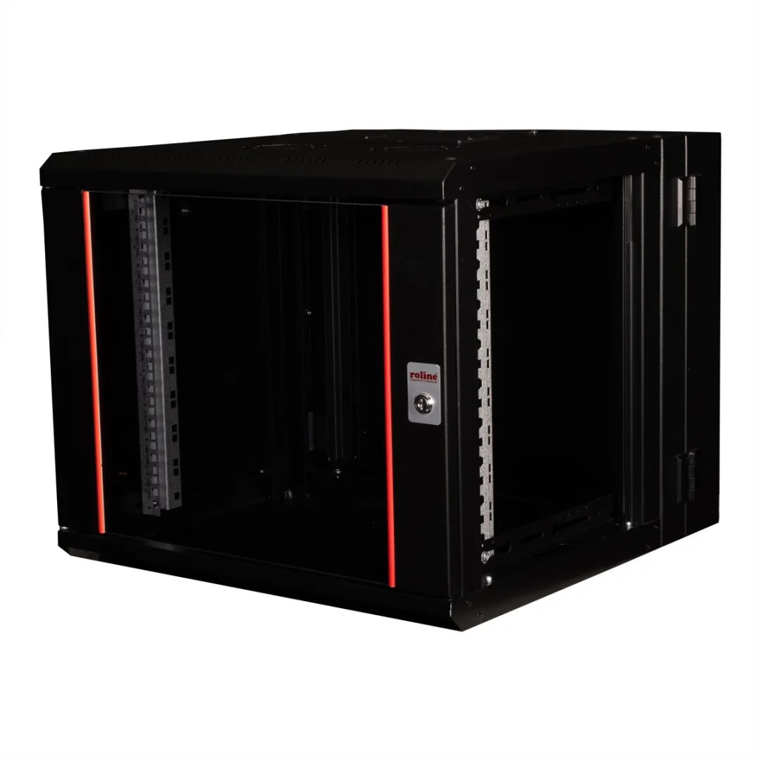 Roline 19-inch Pro 9U Wandbehuizing 600x600mm - Zwart