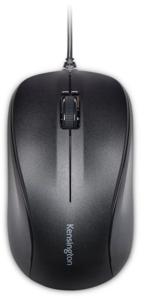 Kensington ValuMouse K72110EU USB Muis - 3 Knoppen - Zwart
