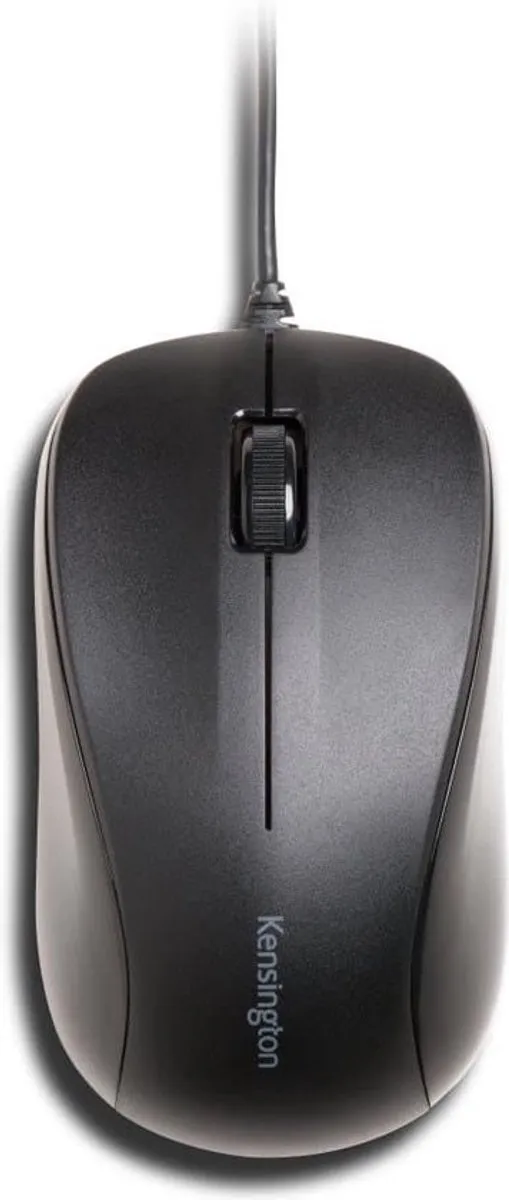 Kensington ValuMouse K72110EU USB Muis - 3 Knoppen - Zwart
