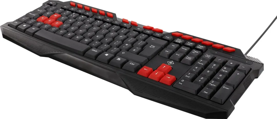 Deltaco GAM-024UK Gaming Toetsenbord - Zwart/Oranje - afbeelding 6 van 6