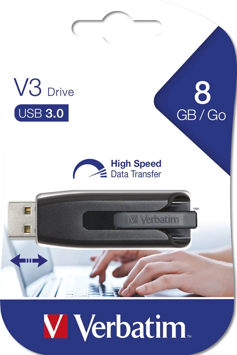 Verbatim Store 'n' Go V3 - USB-stick - 8 GB