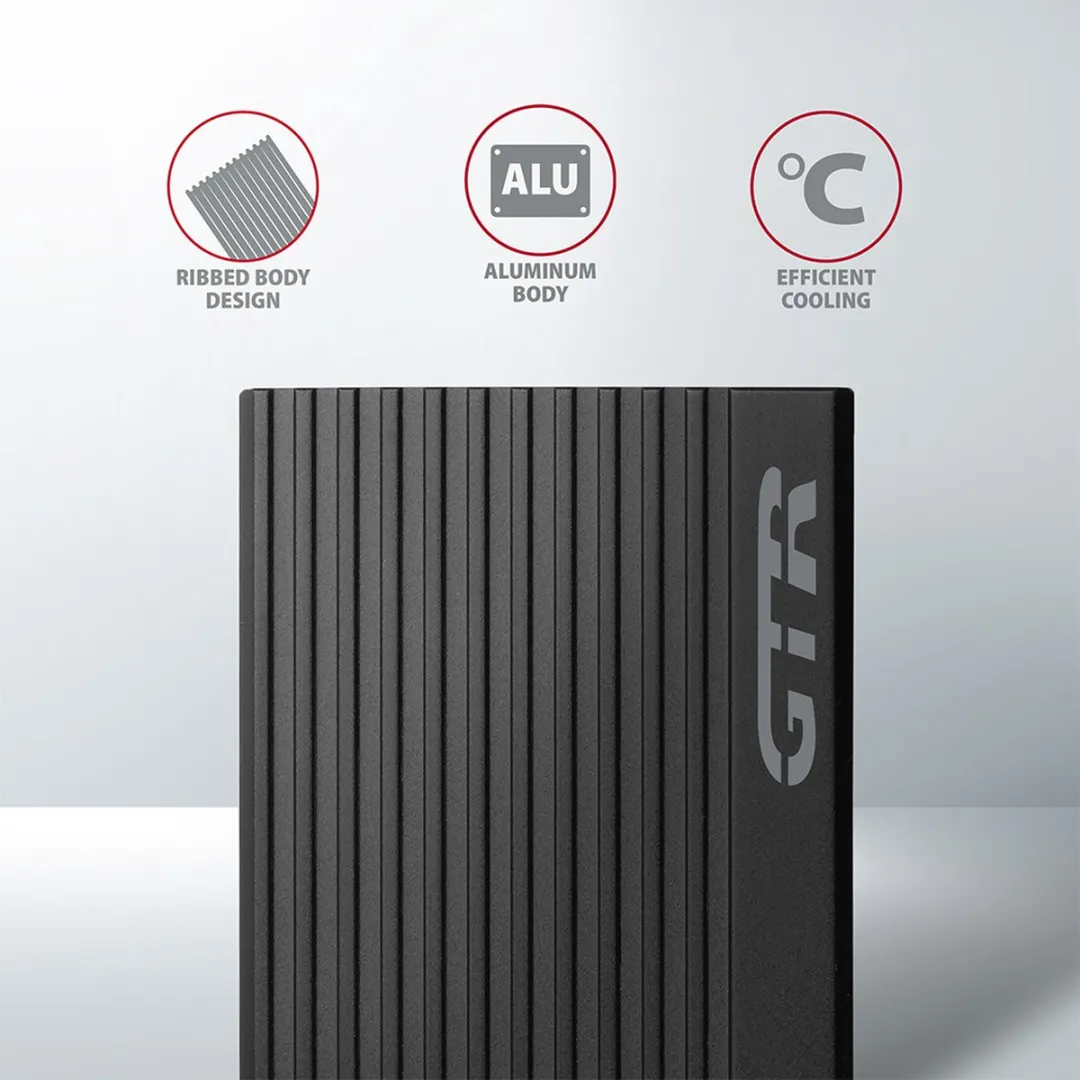 Axagon EEM2-GTR USB-C 3.2 Gen2 M.2 NVMe SSD Box - Zwart