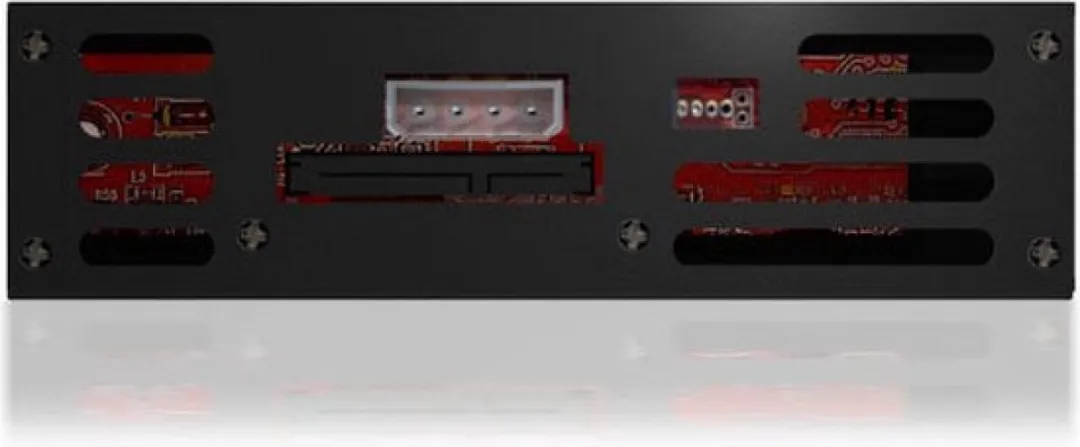 Icy Box IB-138SK-B-II SATA-kabelset - Zwart