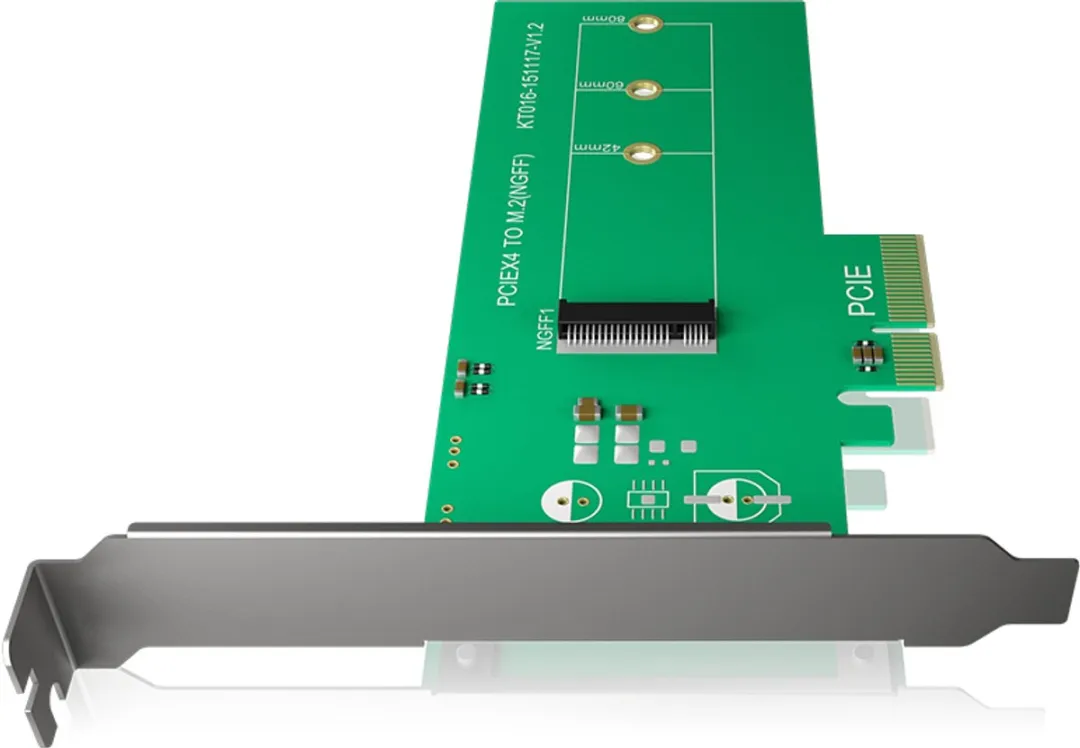 Icy Box IB-PCI208 PCIe 3.0 x4 M.2 SSD Adapterkaart