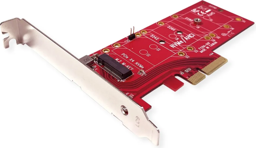 Roline PCIe 4.0 x4 M.2 NVMe Adapter - 110mm