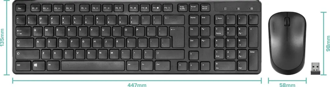 Speedlink SIGNIUM SL-640303-BK-US Draadloos Toetsenbord - Zwart