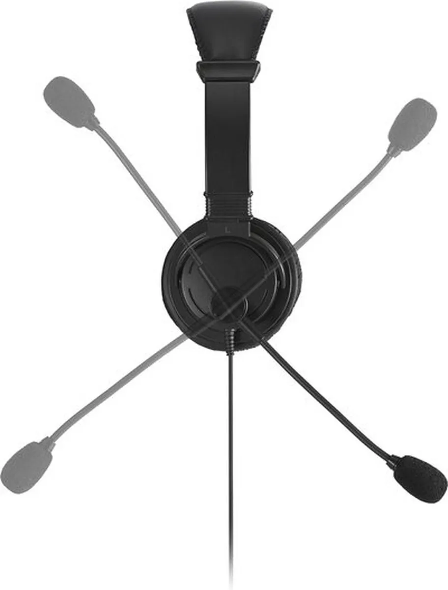 Kensington K97457WW USB-C Hoofdtelefoon Noise-Cancelling - Zwart - afbeelding 6 van 6