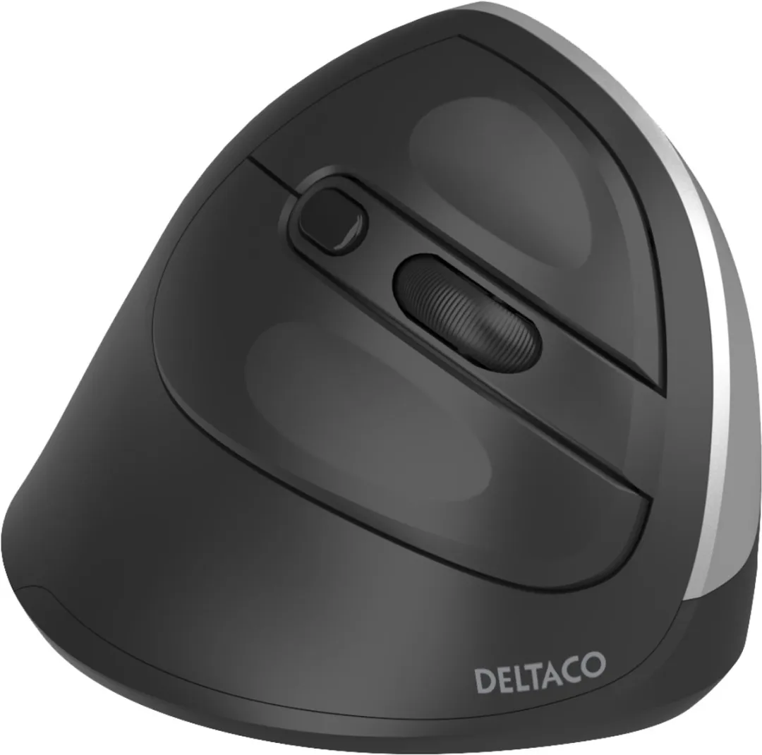 Deltaco MS-815 Muis - Rechtshandig - 1600 DPI - Zwart