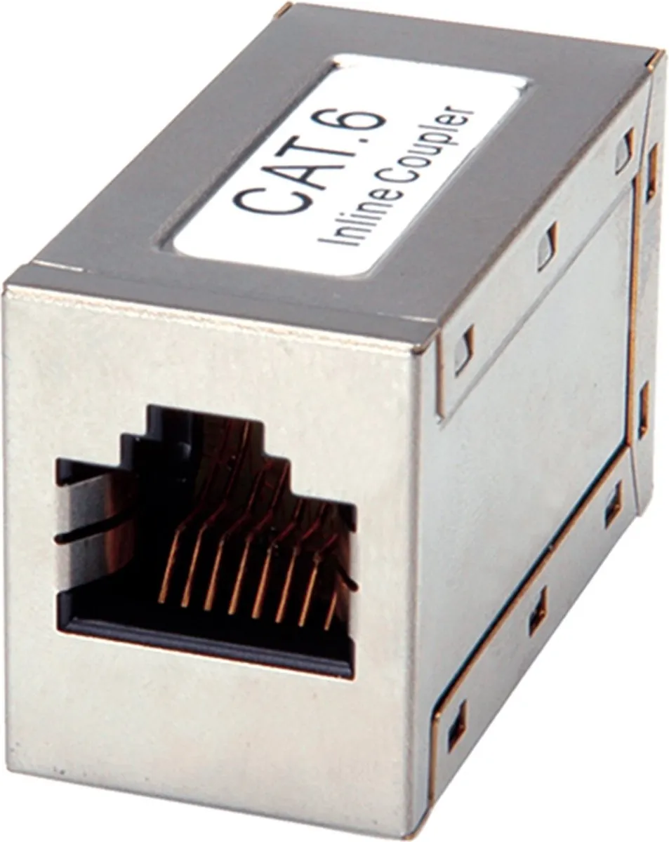 ROLINE RJ45 koppelstuk, afgeschermd, Cat.6 (Class E)