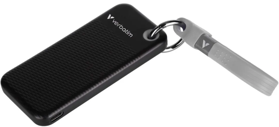 Verbatim SSD 1TB Externe Schijf 2 - USB-C 3.2 Gen 2 - Zwart/Grijs - afbeelding 6 van 6