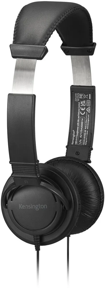 Kensington Hi-Fi Noise Cancelling Hoofdtelefoon 1422659 - Zwart