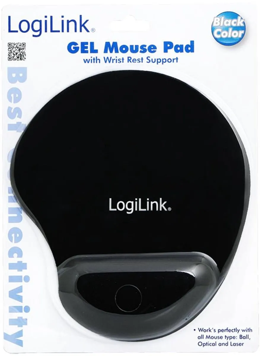 Logilink ID0027 Muismat - Zwart
