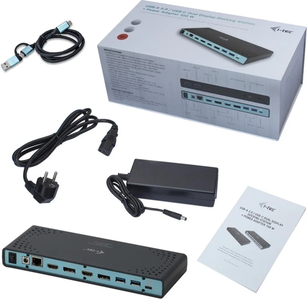 I-Tec Dual Dock PD 65W AIR CADUA4KDOCKPDLA
