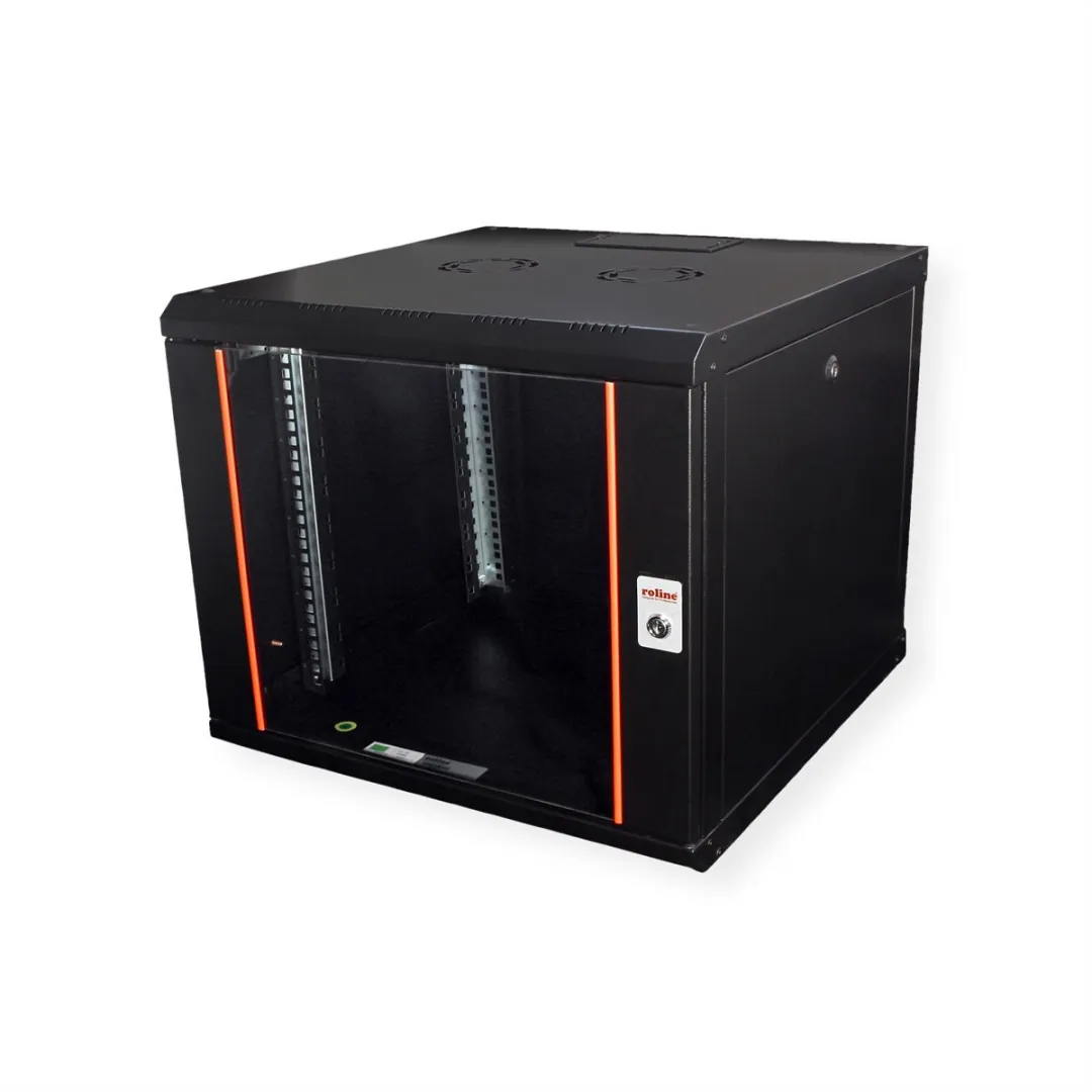 Roline 19-inch Wandbehuizing Pro 9U 600x600mm - Zwart - afbeelding 6 van 6