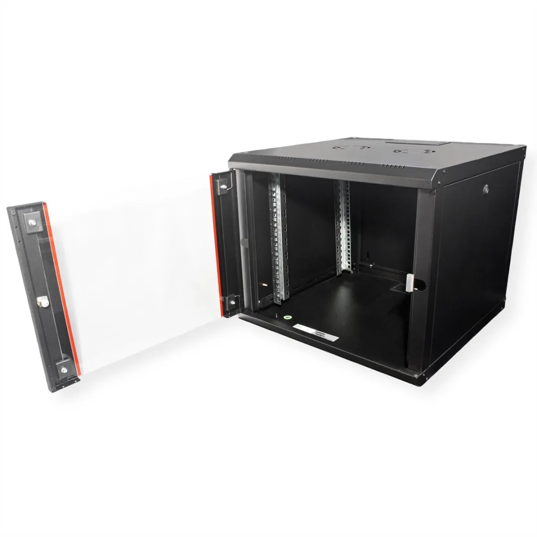 Roline 19-inch Wandbehuizing Pro 9U 600x600mm - Zwart