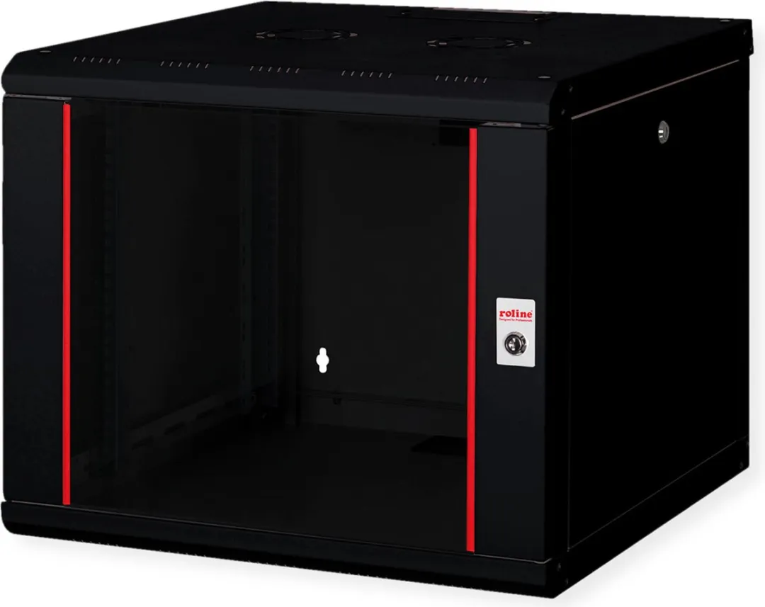 Roline 19-inch Wandbehuizing Pro 9U 600x600mm - Zwart