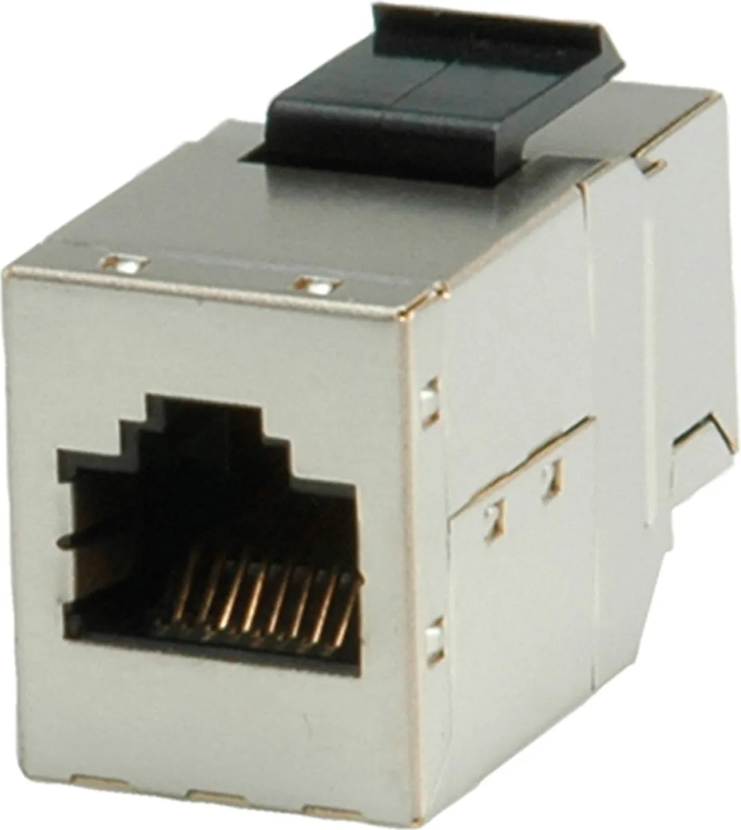 Roline RJ45 Keystone Afgeschermd Cat.6A - Zilver - afbeelding 4 van 6