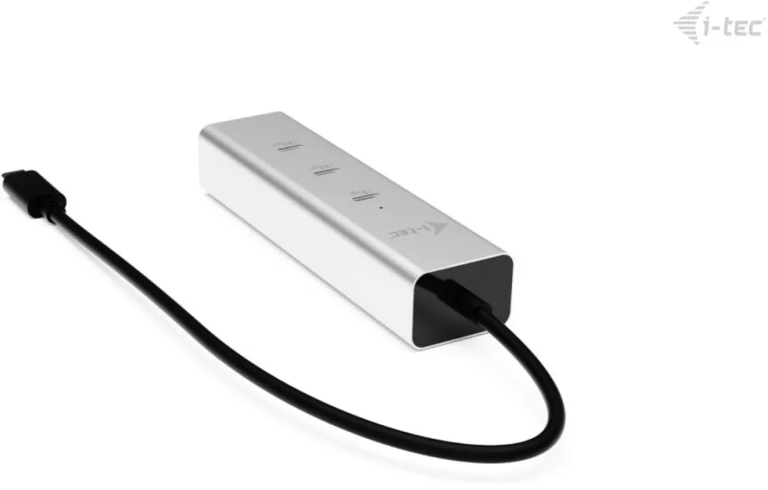 I-tec Metal USB-C Charging Hub C31HUBMETAL8KPDPRO - 5 Poorten - 8K Video - 85W - afbeelding 6 van 6