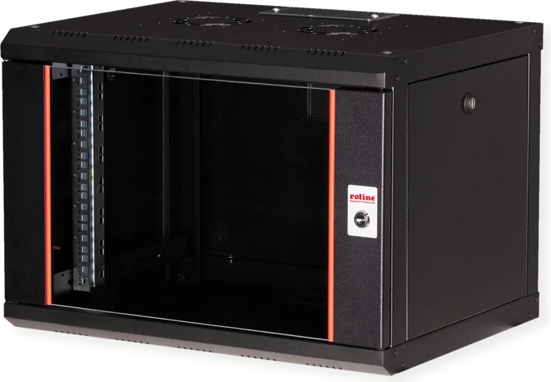 Roline 19-inch Pro 7U Wandbehuizing 600x450mm - Zwart - afbeelding 6 van 6